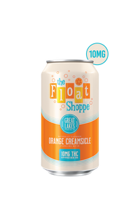 ORANGE CREAMSICLE 10MG is a low-calorie, non-alcoholic cannabis beverage from The Float Shoppe. This orange and cream drink features 10MG THC and is perfect for enjoying delicious Great Lakes-inspired flavor.